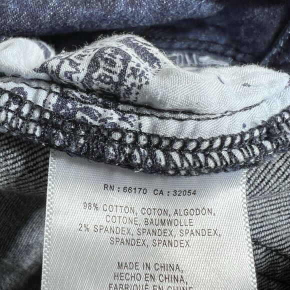 Pilcro & The Letterpress Jeans Anthropologie Women 28 Mid Rise Skinny Dark Wash - Picture 11 of 12